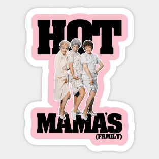 HOT MAMA'S FAMILY Sticker